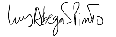 Signature of Luis Abegão Pinto